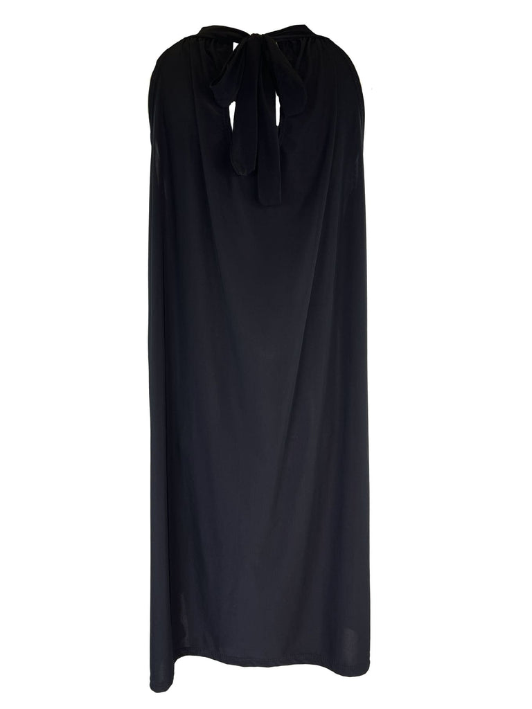 Kleid kurz, Kofferware, schwarz, Ansicht hinten