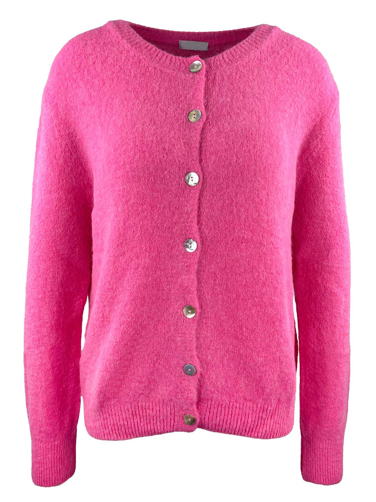 Strickjacke, pink, Ansicht vorne