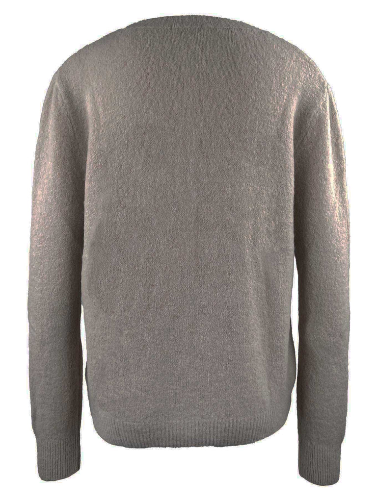 Strickjacke Alina stein, Ansicht hinten