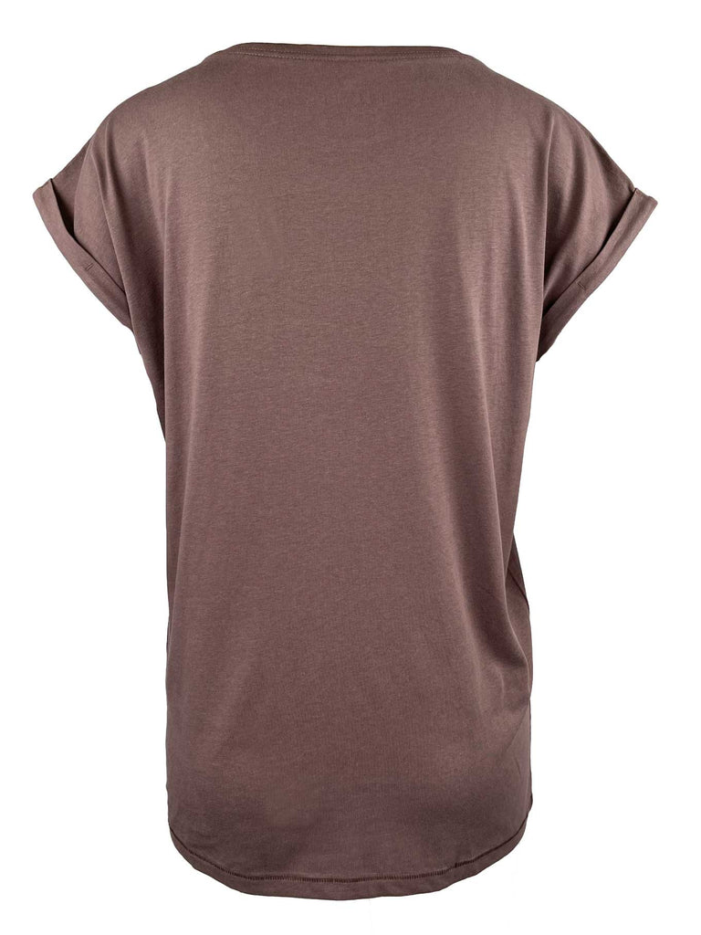 TShirt, braun, Ansicht hinten