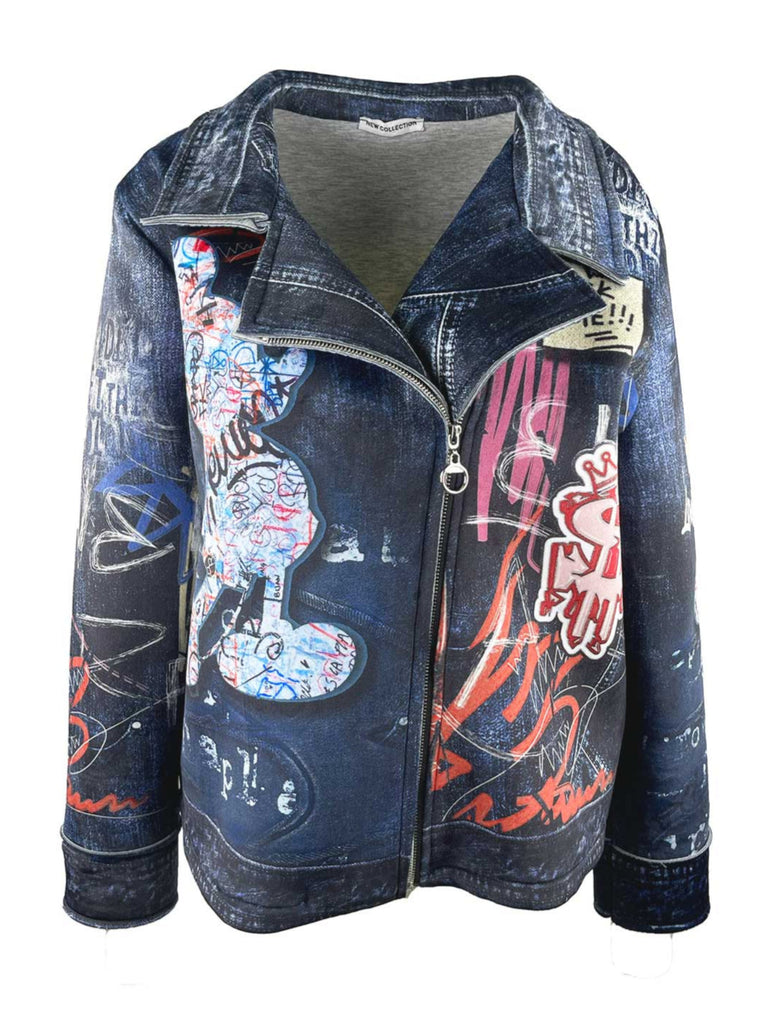 Sweatjacke Biker Mouse, Ansicht vorn