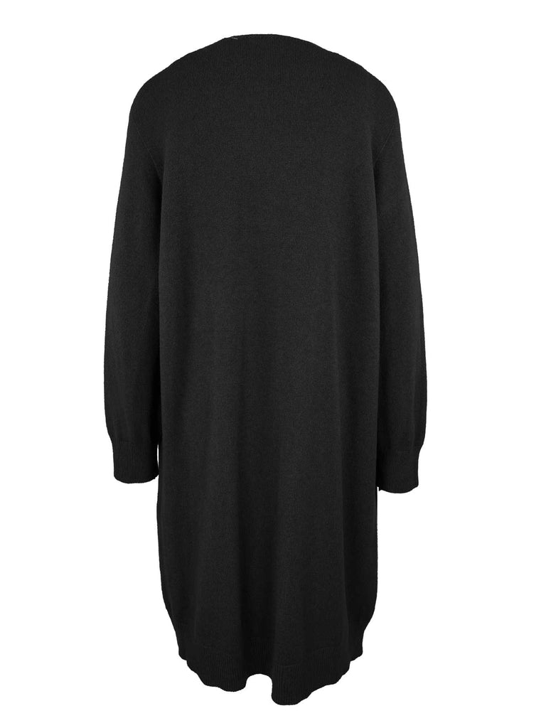 Strickjacke Alison schwarz, Ansicht hinten