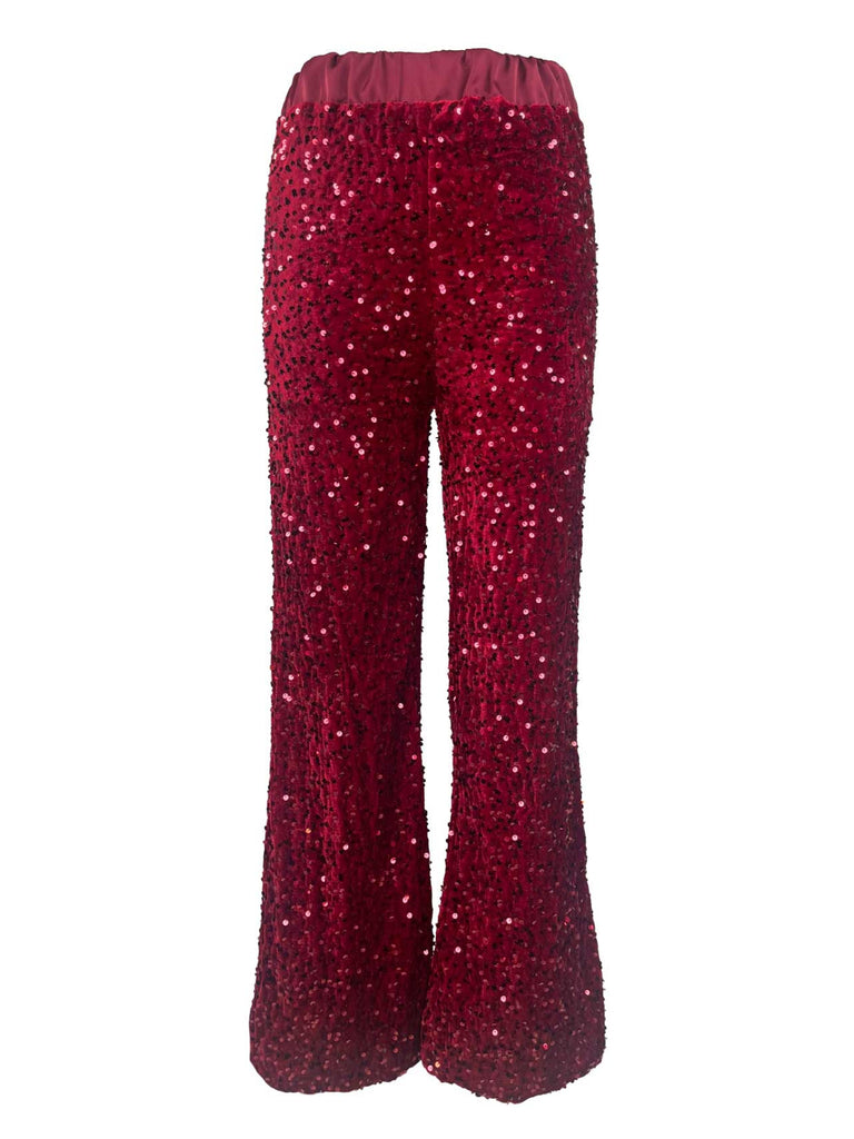 Hose Samt burgund, Ansicht vorne