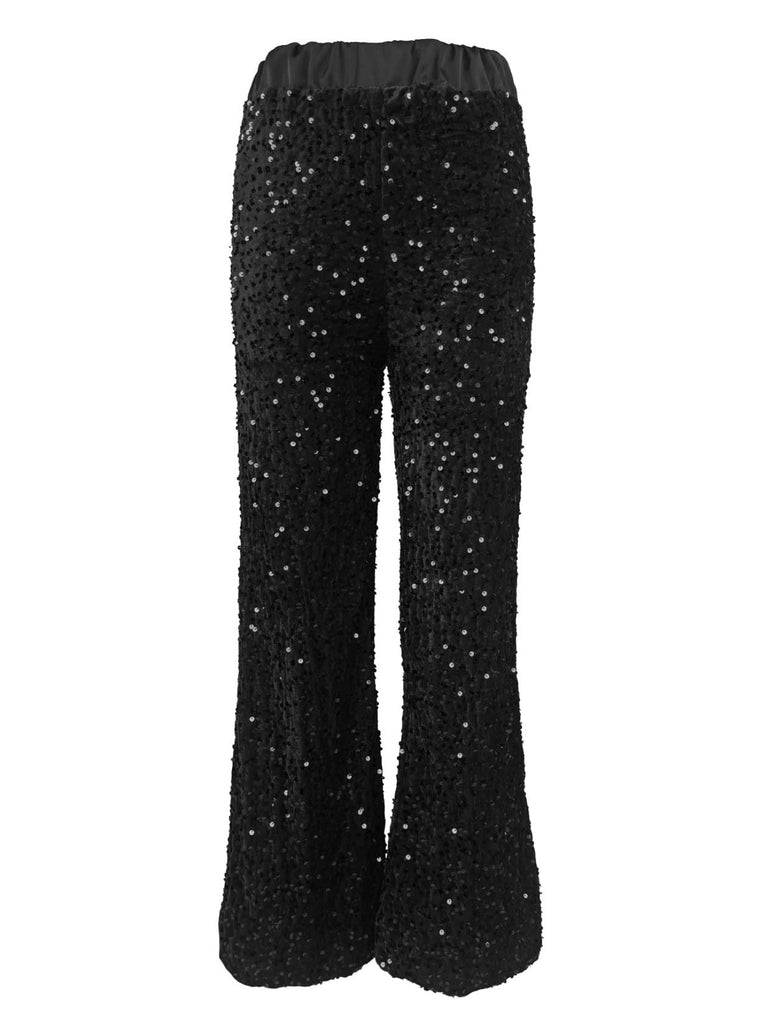 Hose Samt schwarz, Ansicht vorne