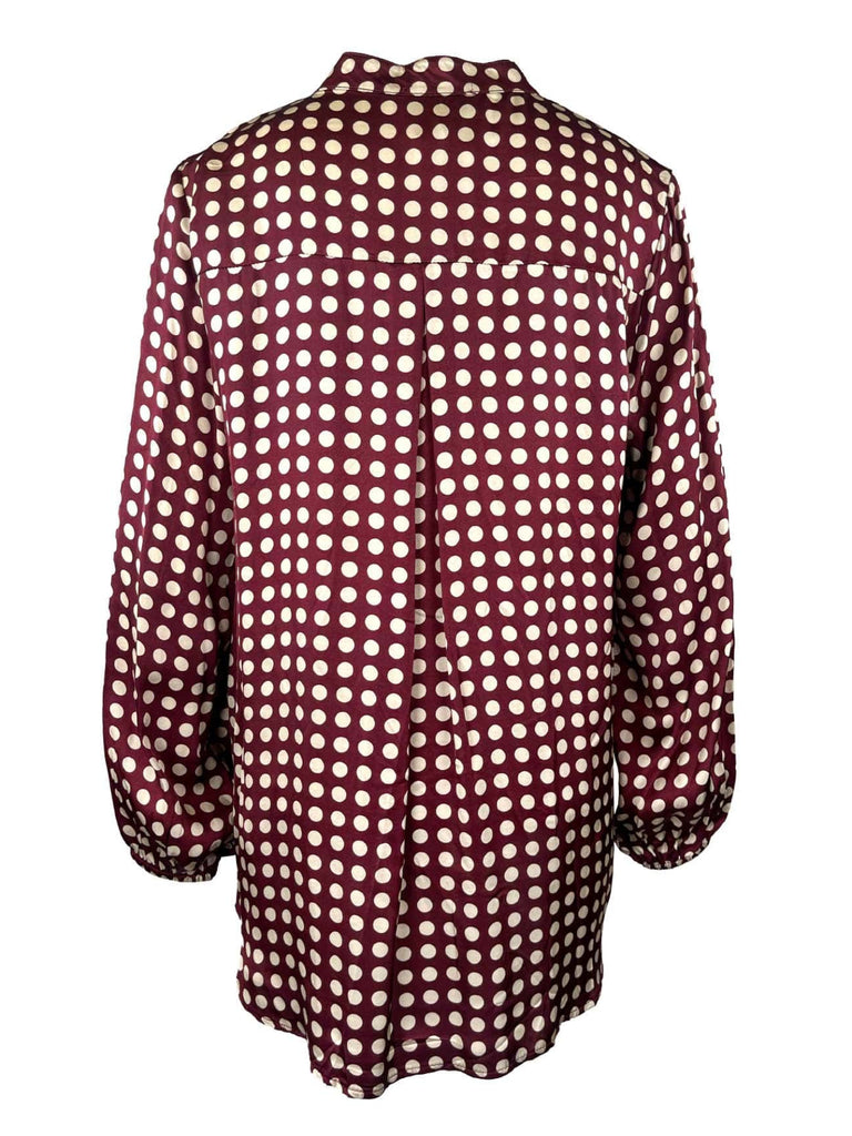 Tunika Antonia braun, Ansicht hinten