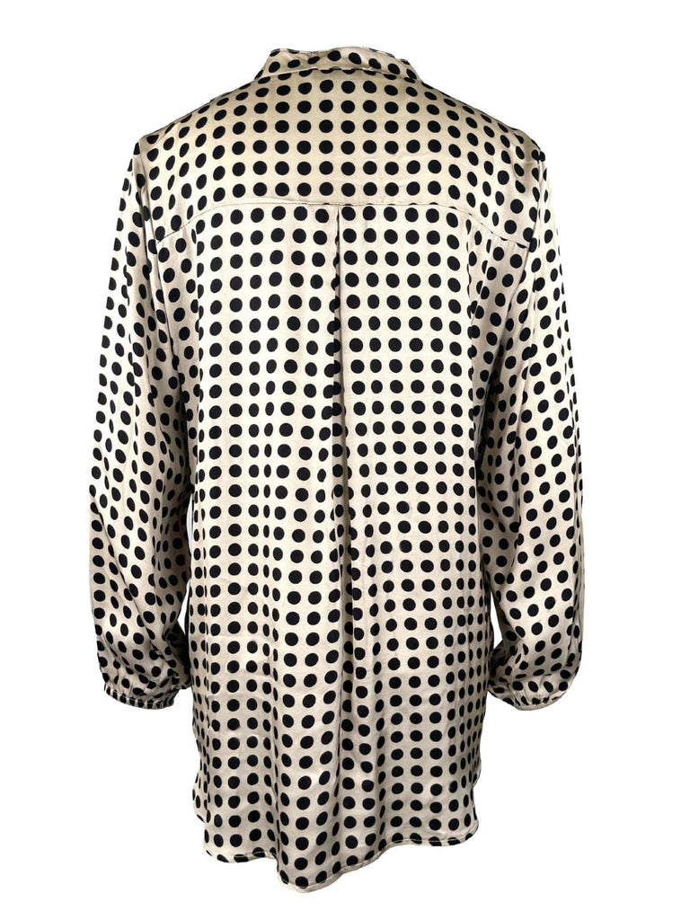 Tunika Antonia braun, Ansicht hinten