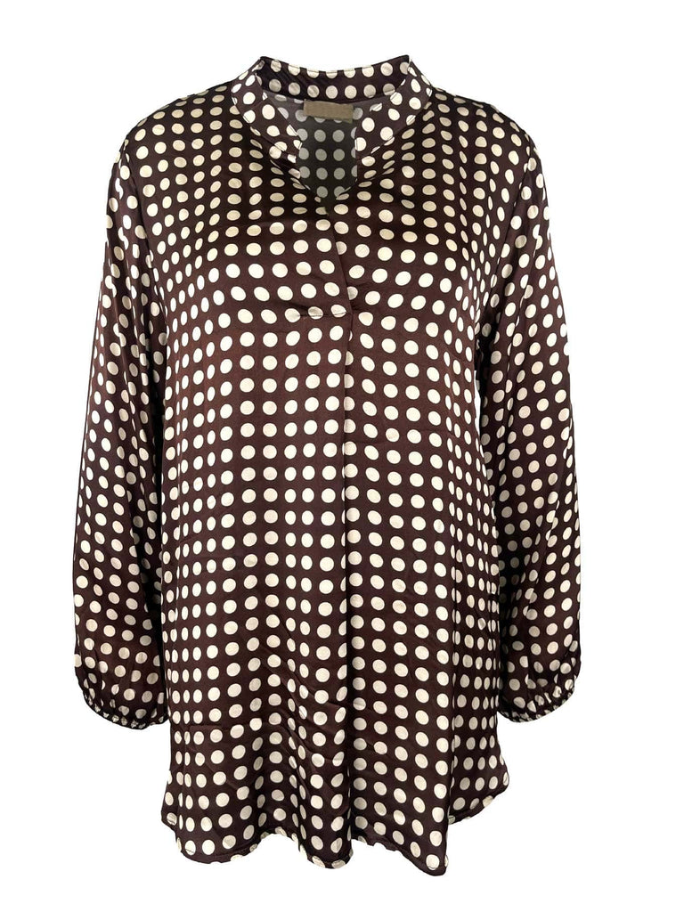 Tunika Antonia braun, Ansicht vorne