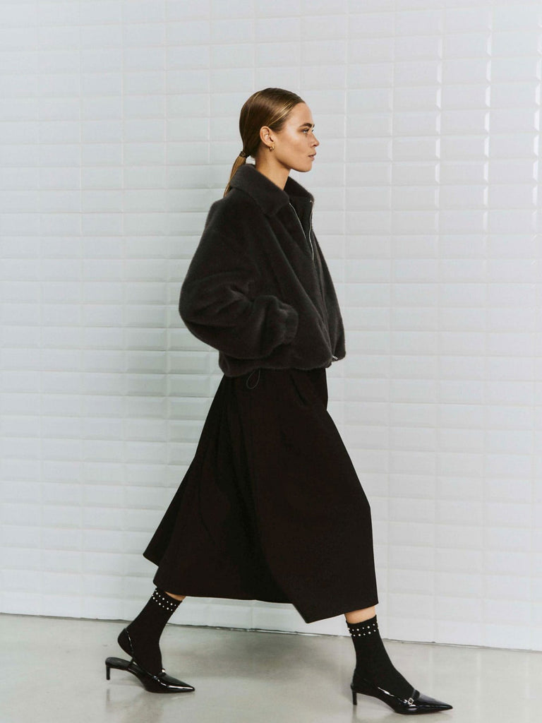 Jacke Nohr darkgrey, Ansicht seitlich