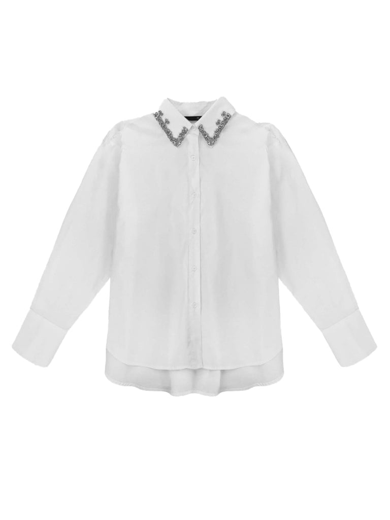 Bluse Cassiopeia white, Ansicht vorne