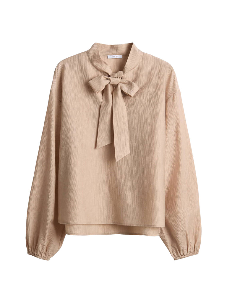 Bluse Fomantica macadamia, Ansicht vorne