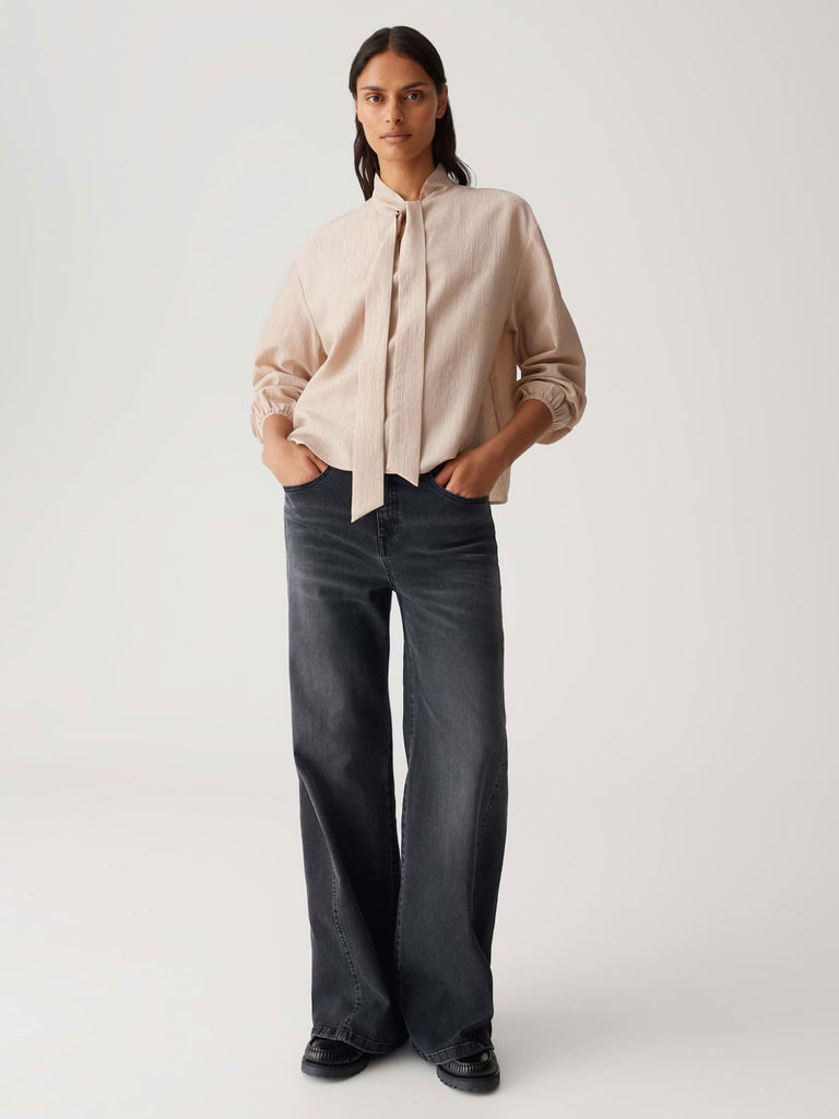 Bluse Fomantica macadamia, Ansicht vorne