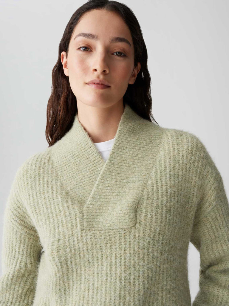 Strickpullover Ponelope soft matcha, Ansicht vorne