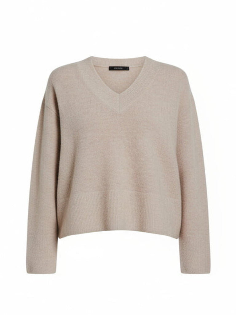 Pullover Joyce V-Neck silver lining, Ansicht vorne