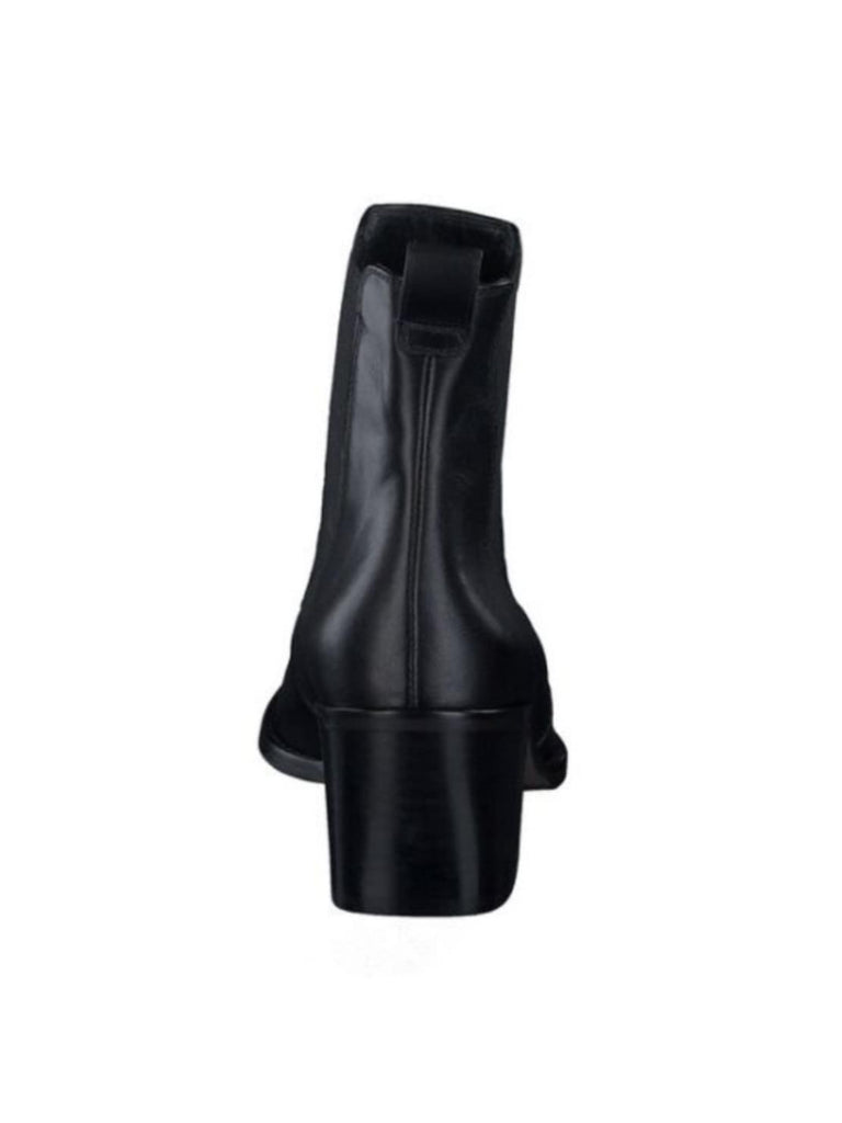 Stiefelette classic calf schwarz, Ansicht hinten