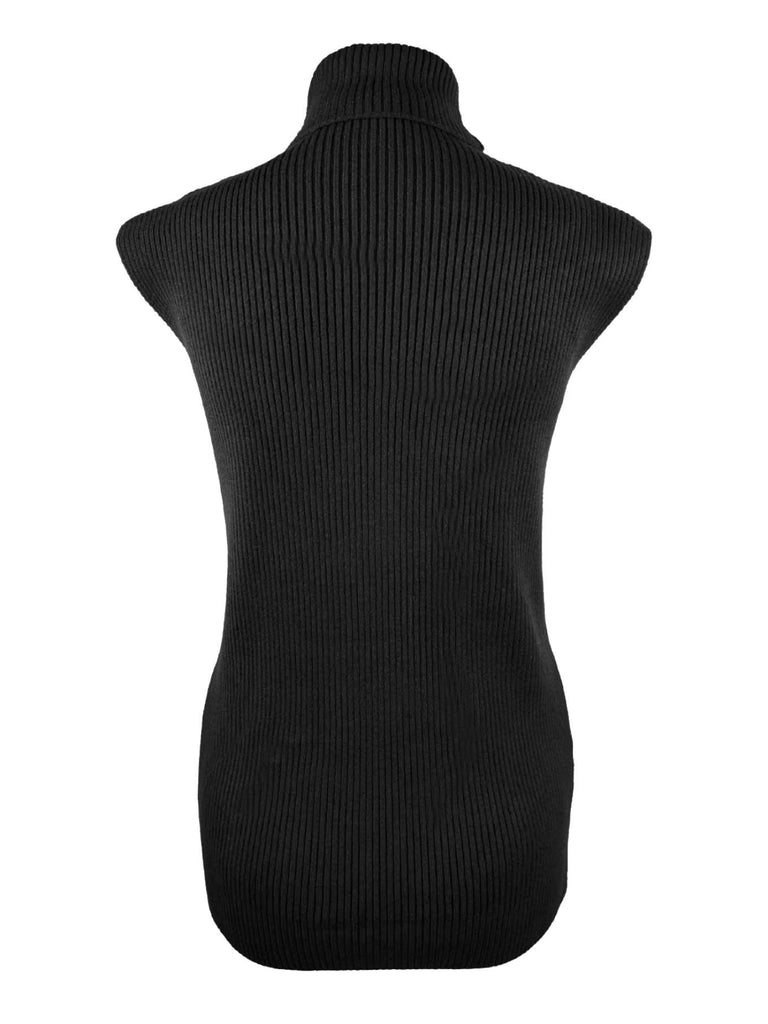 Rolli schwarz, Ansicht hinten