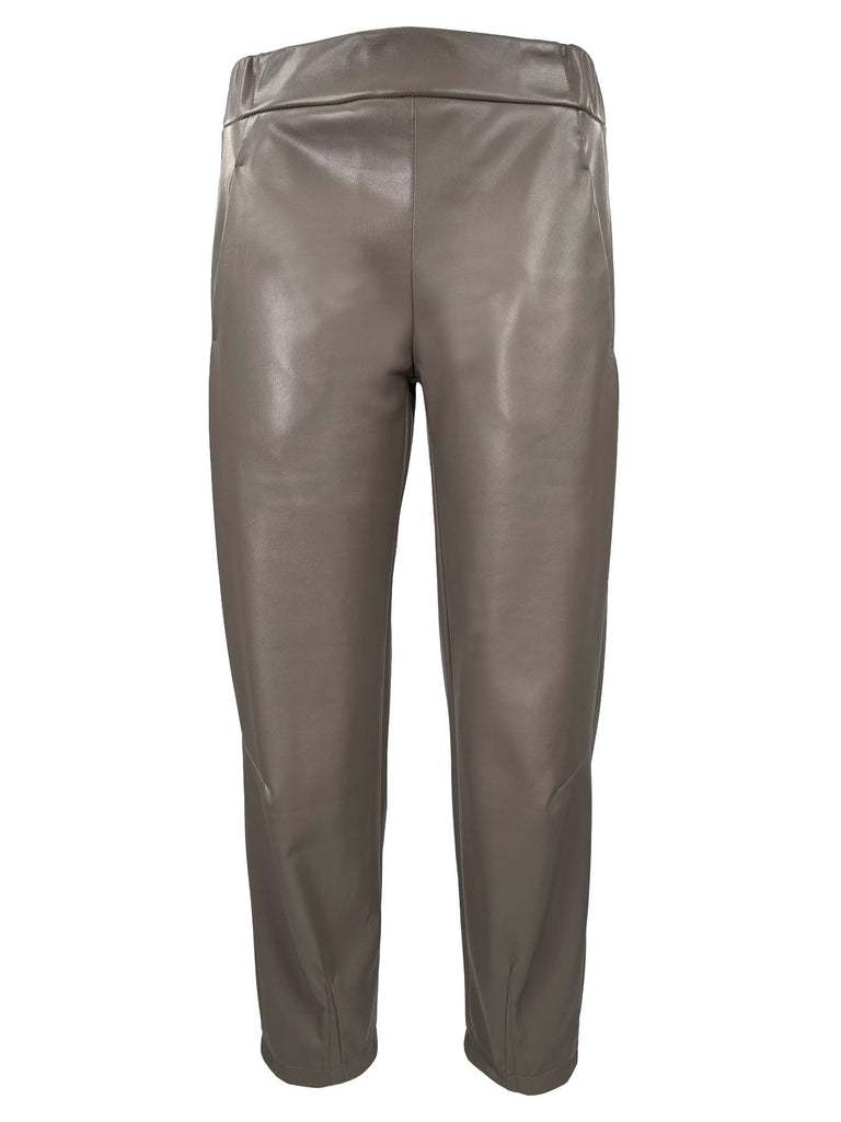 Hose Vegan taupe, Ansicht vorne