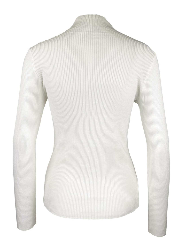 Pullover Herz weiß, Ansicht hinten