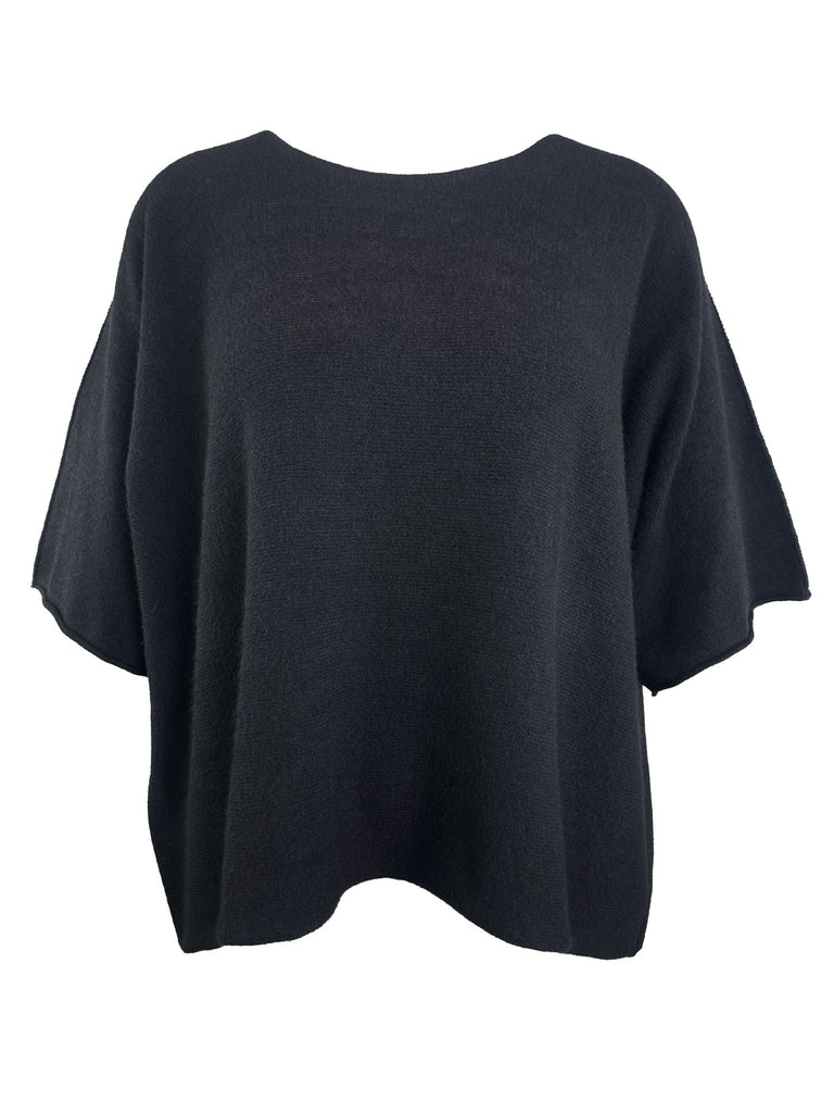 Pullover Naomi schwarz, Ansicht vorn