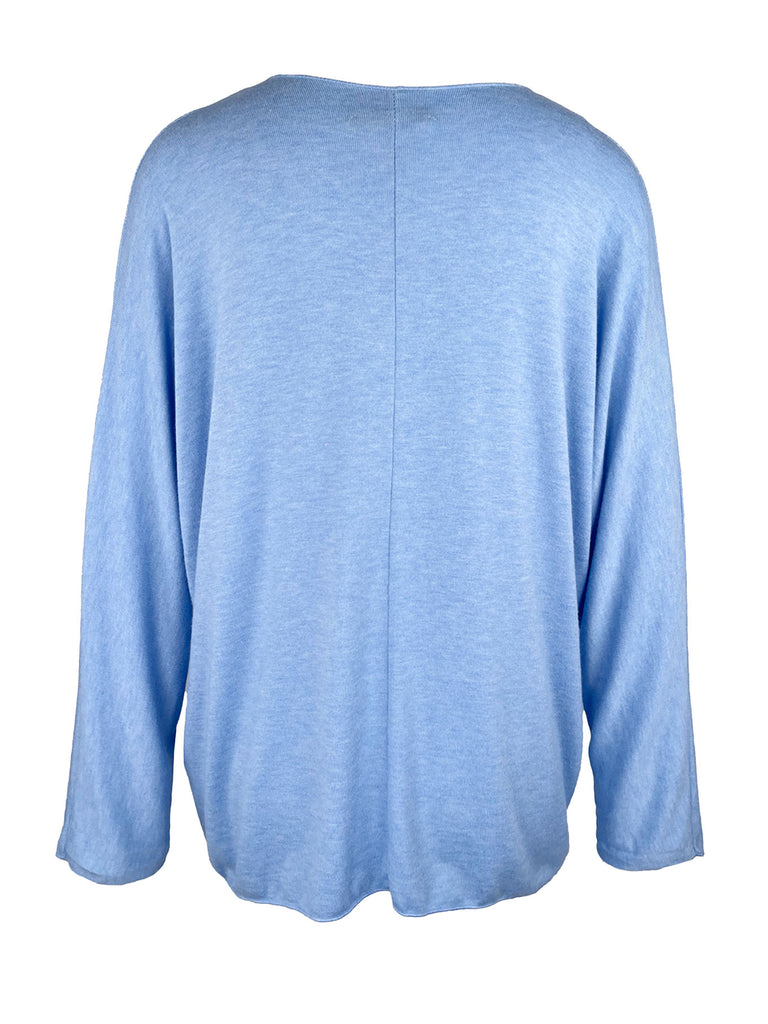 Pullover Jenna hellblau  Ansicht hinten