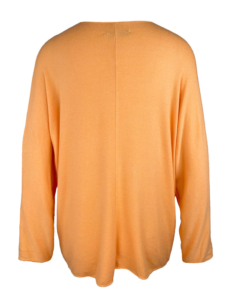 Pullover Jenna orange Ansicht hinten