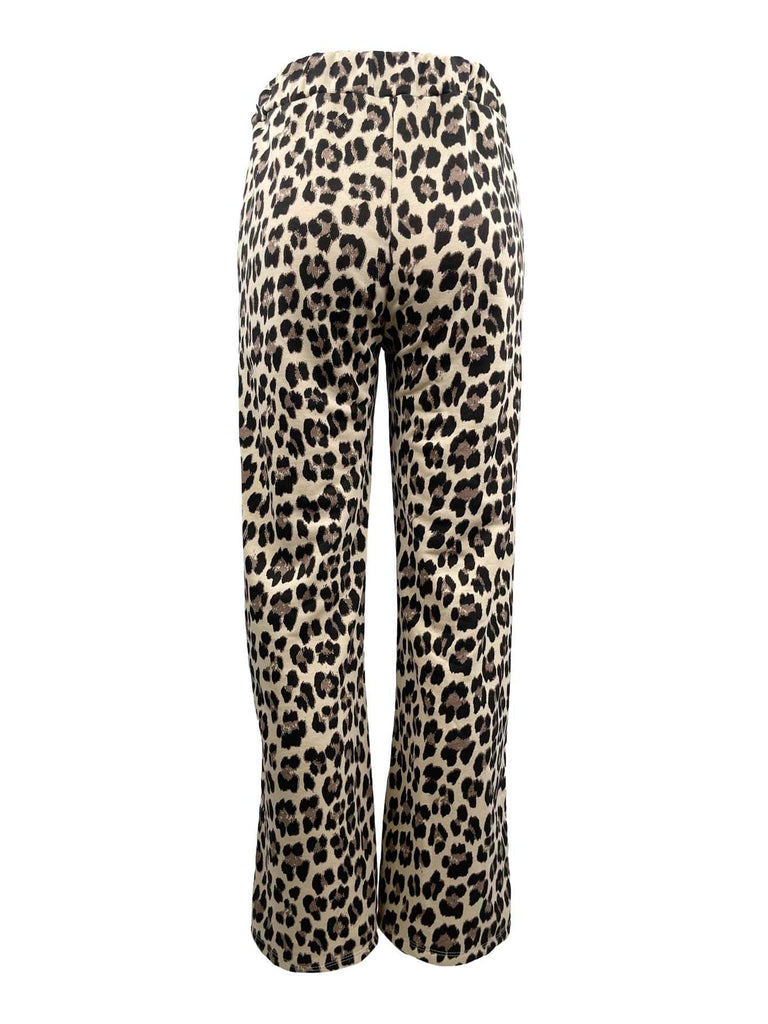 Sweathose Leo beige Ansicht hinten