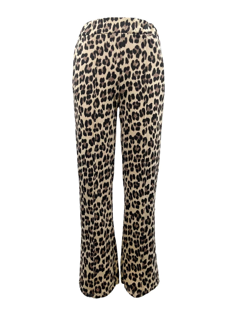 Sweathose Leo beige Ansicht vorn