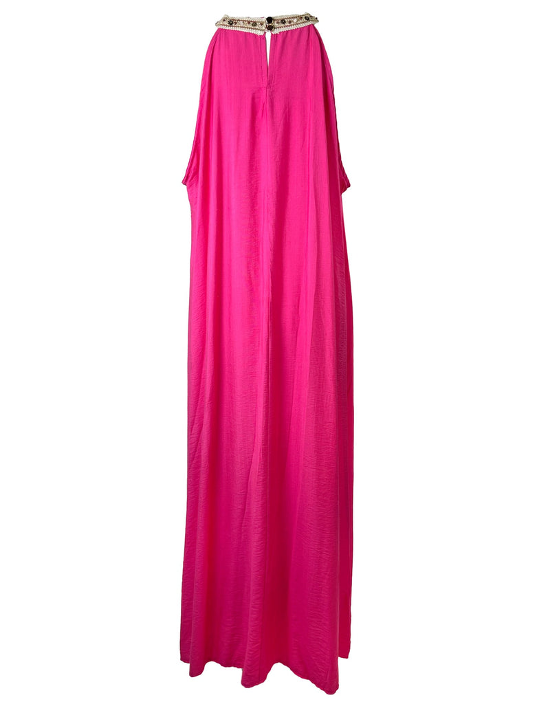 Kleid Maxi pink, Ansicht hinten