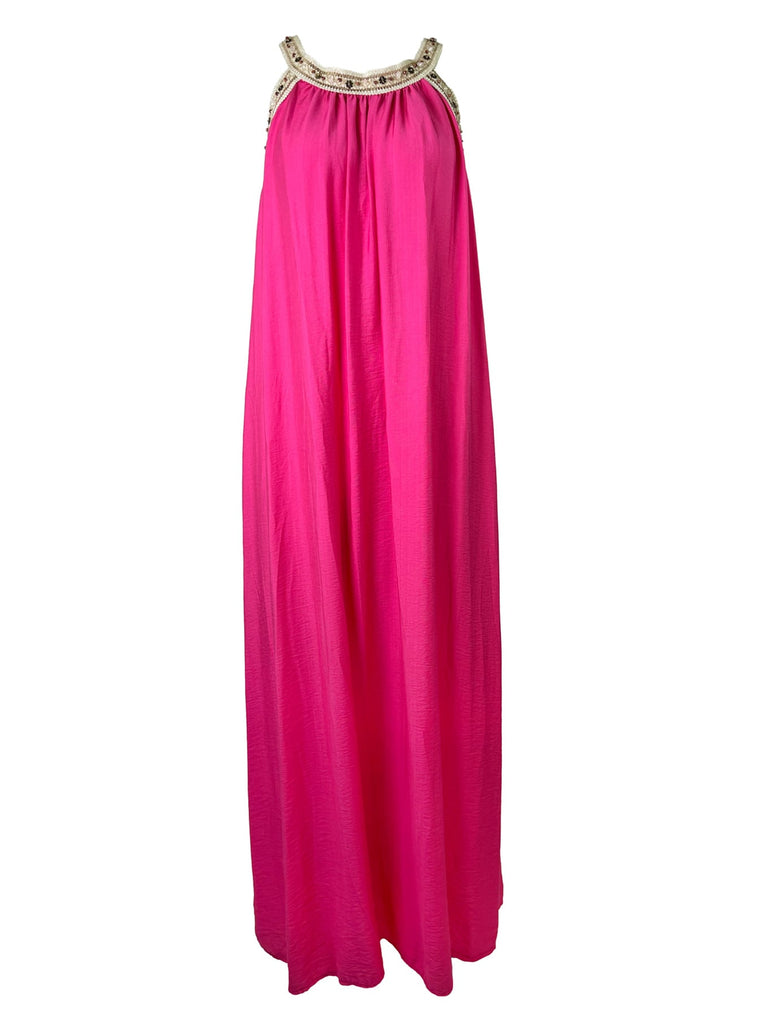 Kleid Maxi pink, Ansicht vorn