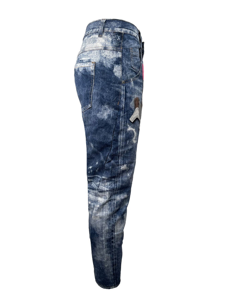 Jeans JJBFF blue, Ansicht Seite