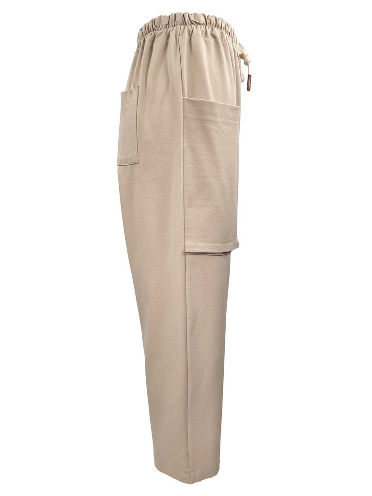 Hose Darcy beige, Ansicht seitlich
