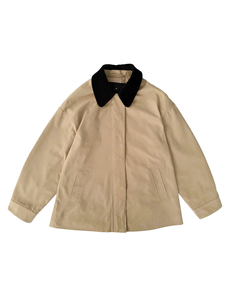 Jacke Angela dark sand, Ansicht vorn