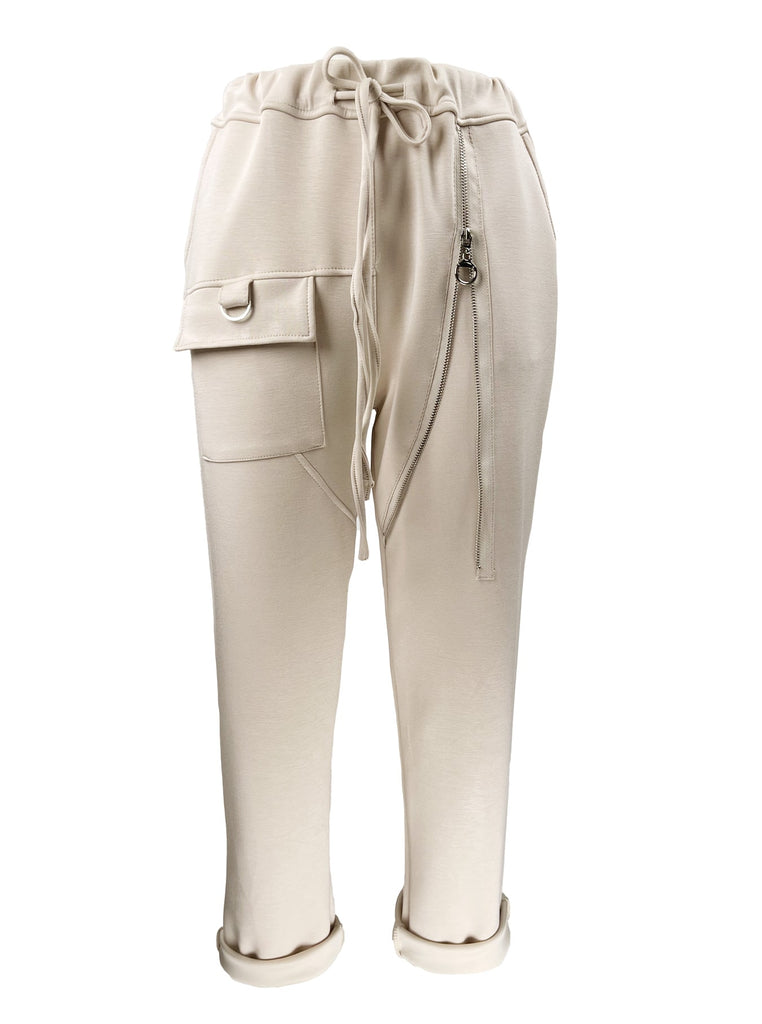 Sweathose Alex beige, Ansicht vorn