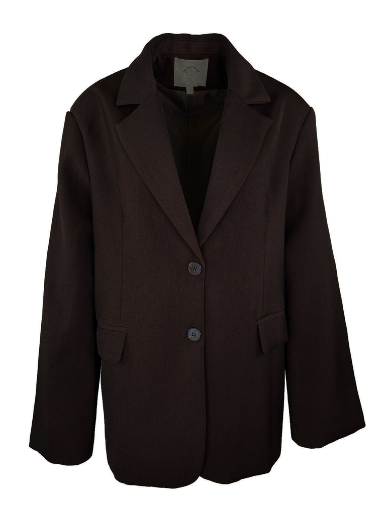 Blazer schokobraun, Ansicht vorn