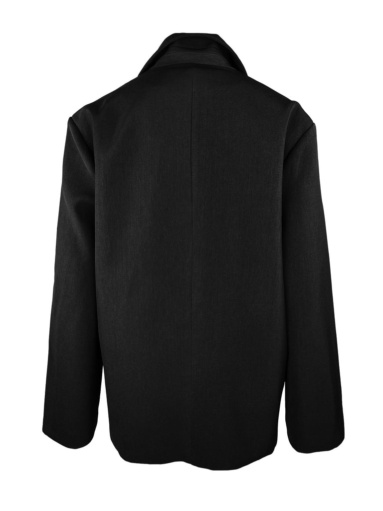 Blazer schwarz, Ansicht hinten