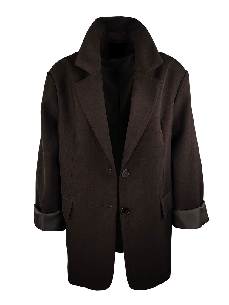 Blazer schokobraun, Ansicht vorn