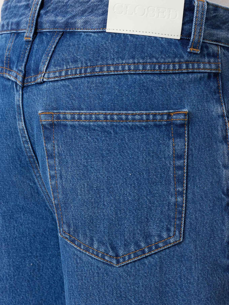 Closed Jeans Nikka mid blue, Ansicht Detail