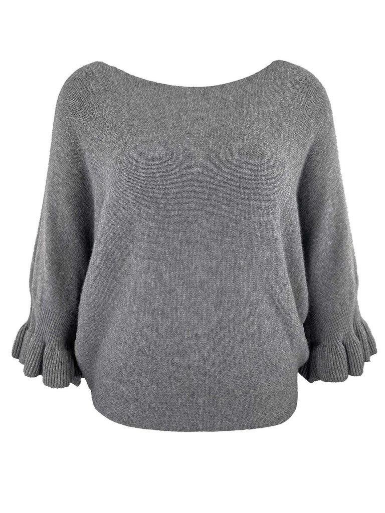 Pullover Lana grau, Ansicht vorn