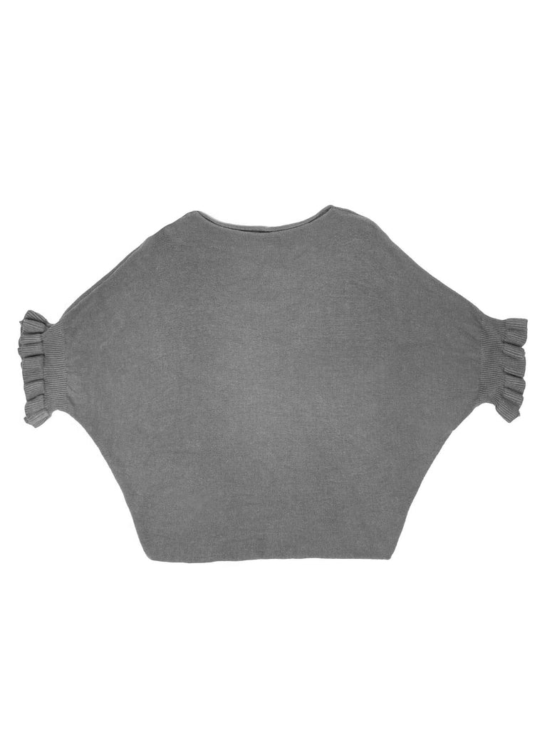 Pullover Lana grau, Ansicht vorn