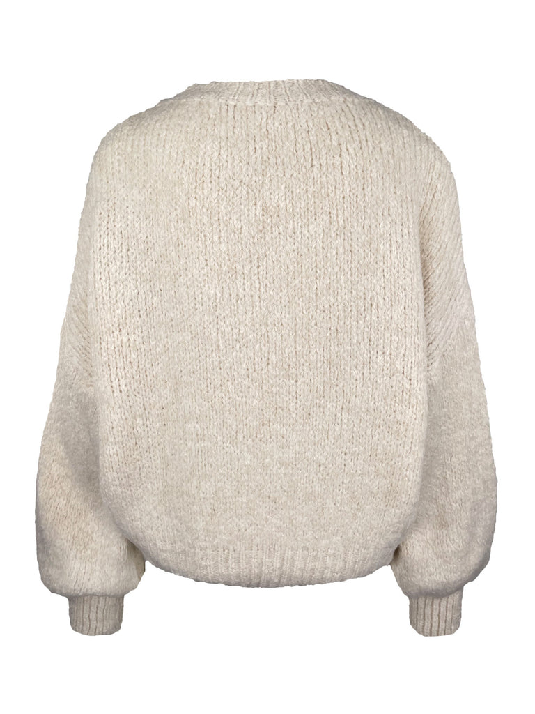 Pullover Raki creme, Ansicht hinten