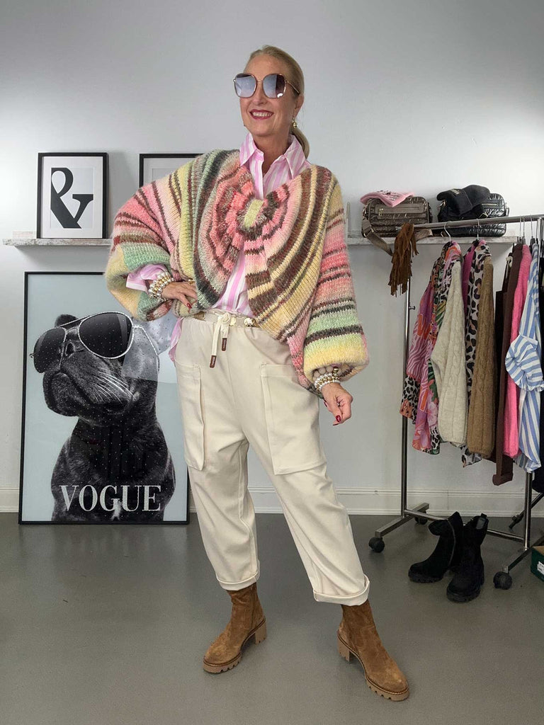 Hose Darcy sand, Trage-Ansicht