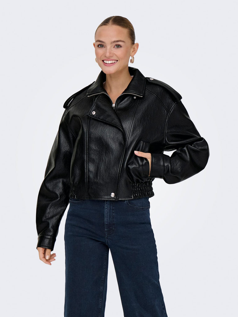 Jacke Onlaris black, Ansicht vorn