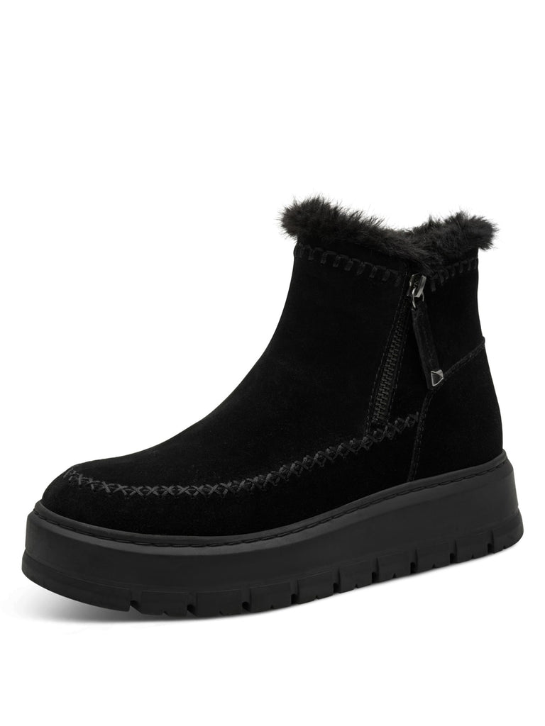 Boot mit Warmfutter black, Ansicht seitlich