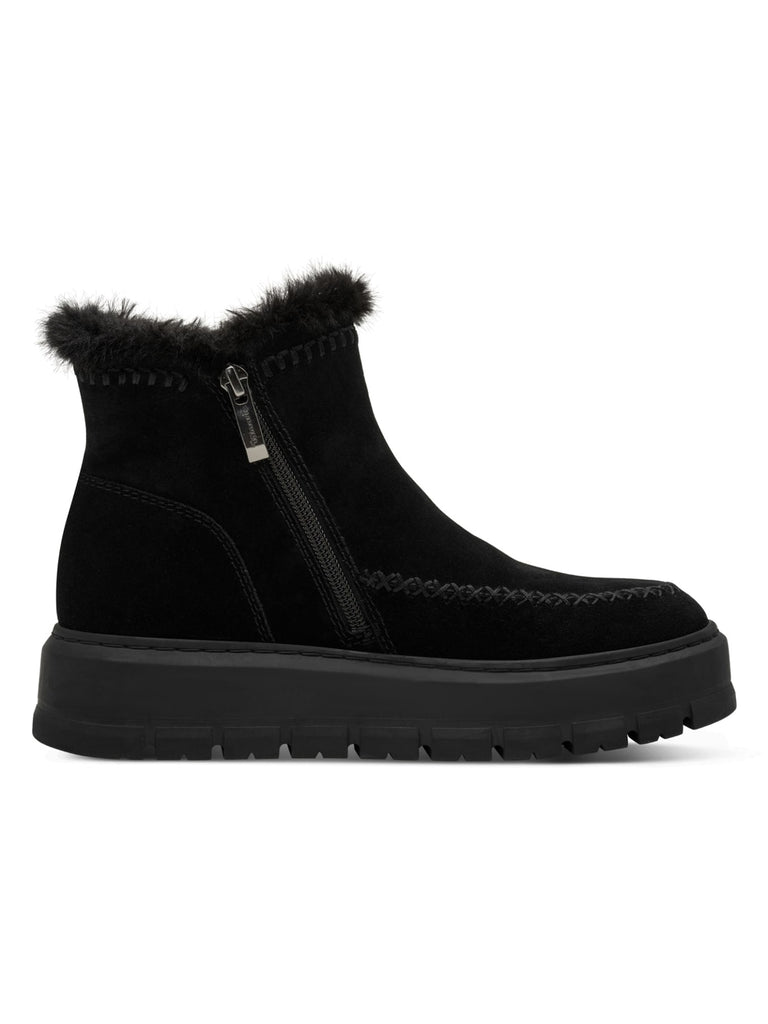 Boot mit Warmfutter black, Ansicht seitlich