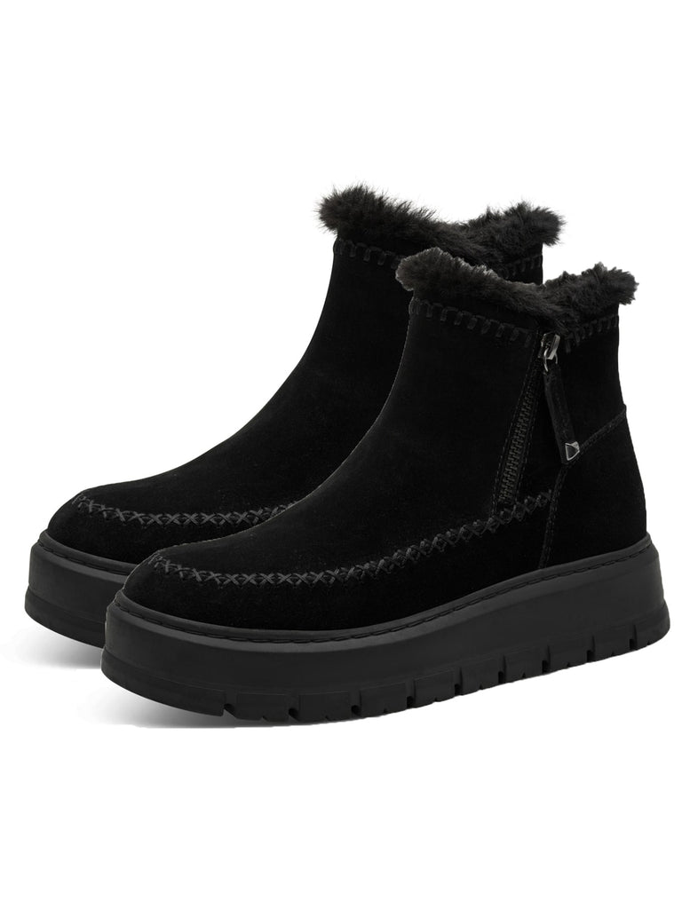 Boot mit Warmfutter black, Paar-Ansicht seitlich