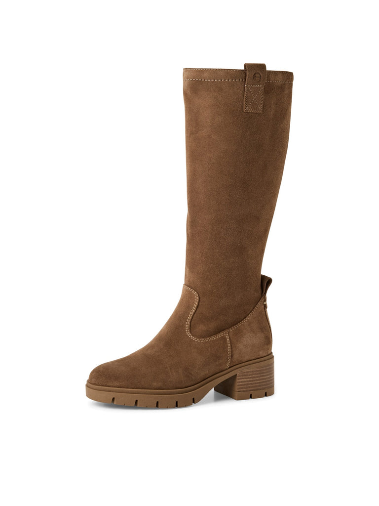 Stiefel brown, Ansicht seitlich
