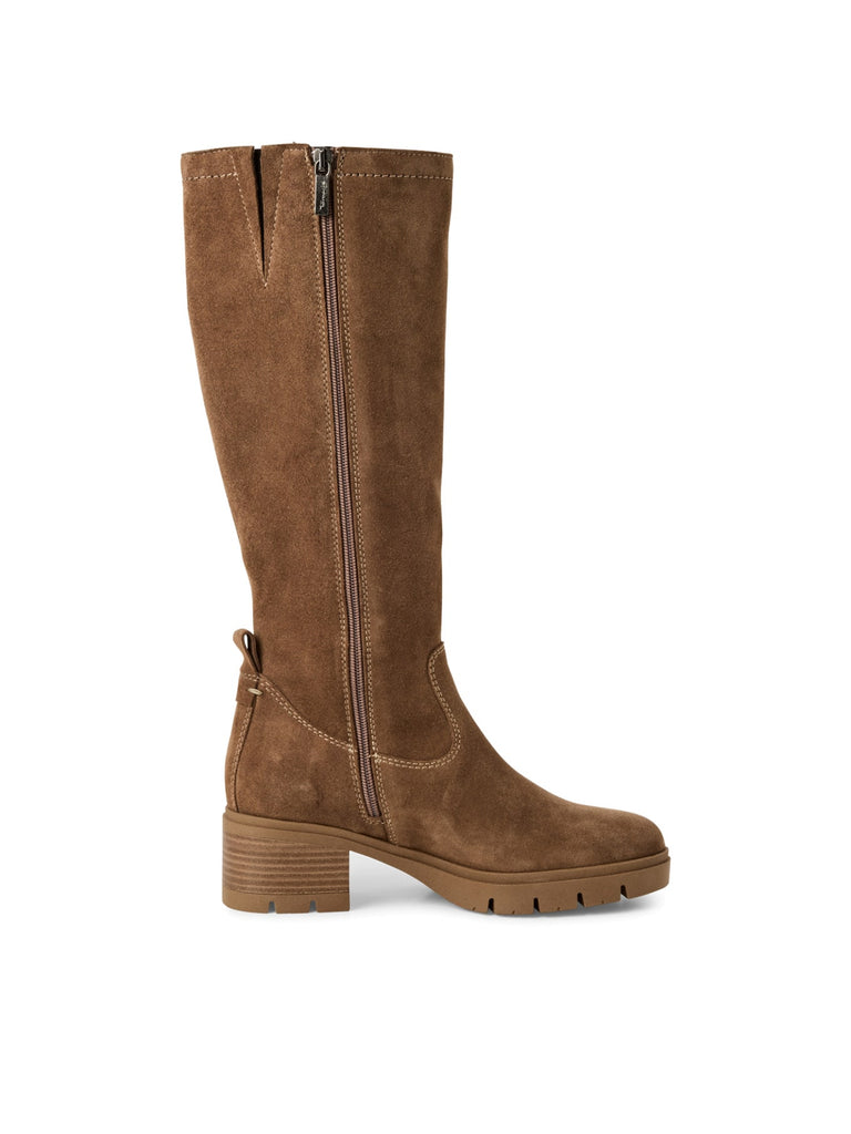 Stiefel brown, Ansicht seitlich