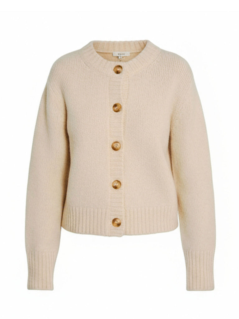 Strickjacke Myla almond cream, Ansicht vorn