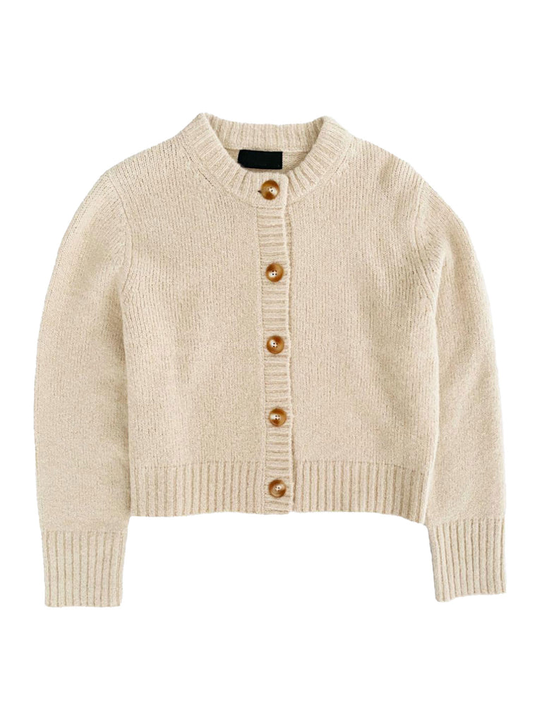 Strickjacke Myla almond cream, Ansicht vorn